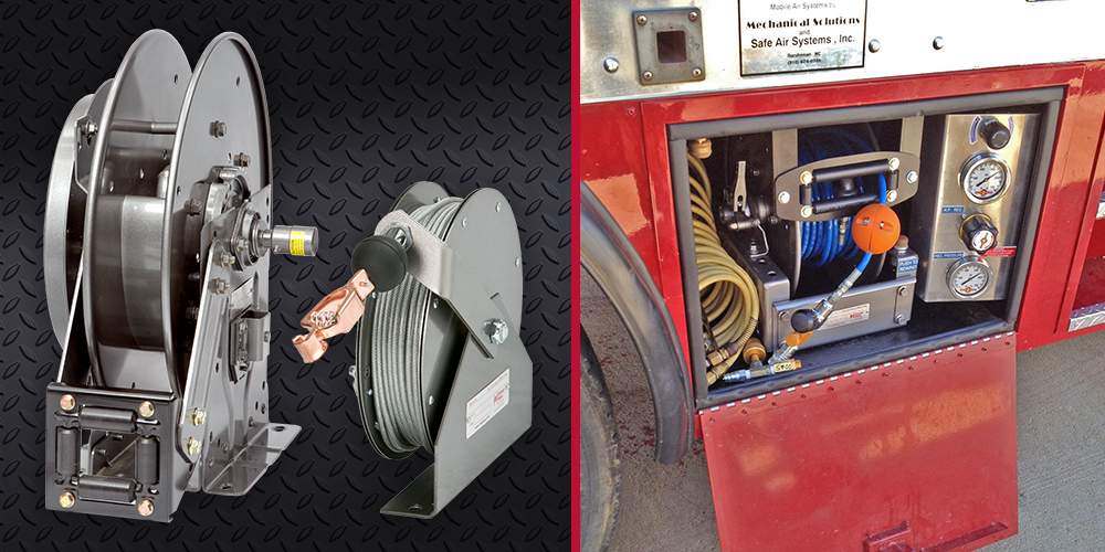 Safe Air Systems proudly uses Hannay’s FHN700, EFH1500, ELF1500, and GR75 Series reels.