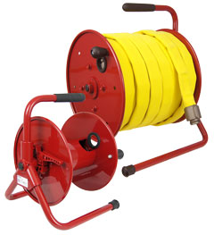 Lightweight and Portable Hose Reels for Firefighting