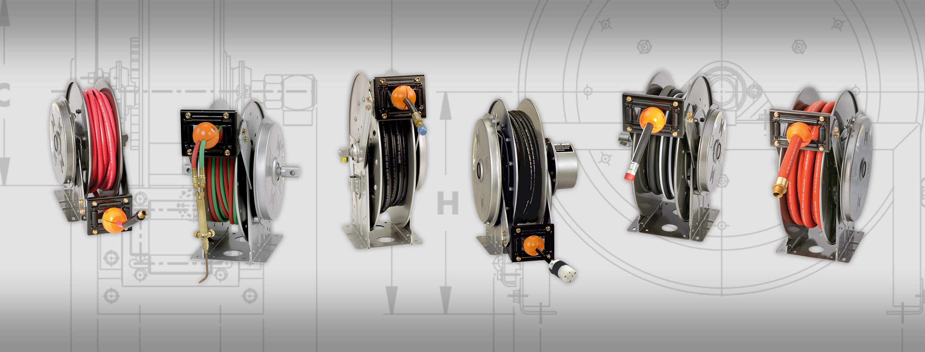 China Vehicle Exhaust Hose Reels Manufacturer, Supplier, Factory