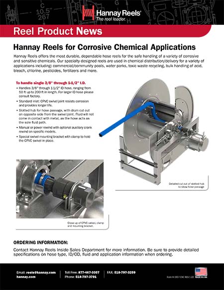 Corrosive Chemical Reels