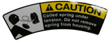 SPRING UNDER TENSION DECAL